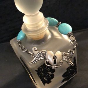 HEART WITH WINGS CHARM INTERCHANGEABLE BRACELET